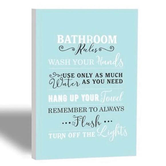 Beautiful canvas for your bathroom - Picture 1 of 4